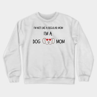 Cool Dog Mom Crewneck Sweatshirt